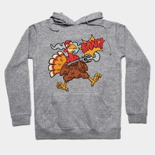 Turkey's Revenge Funny Thanksgiving Holiday Hoodie